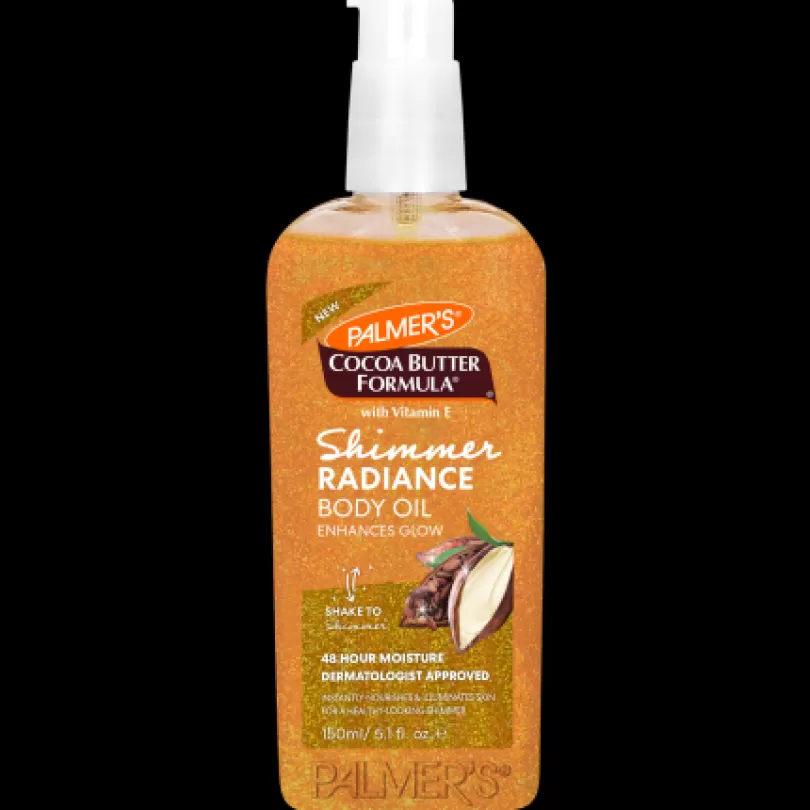 Hot Palmers Shimmer Radiance Body Oil